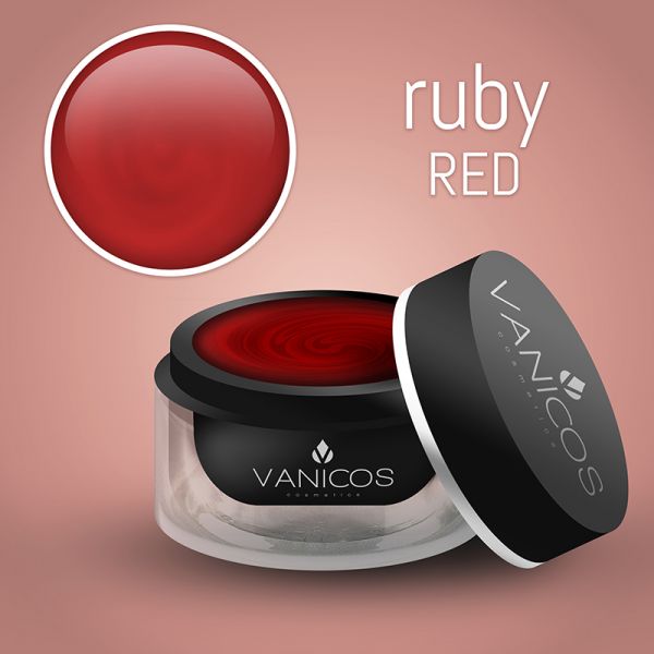 VANICOS Farbgel Ruby Red
