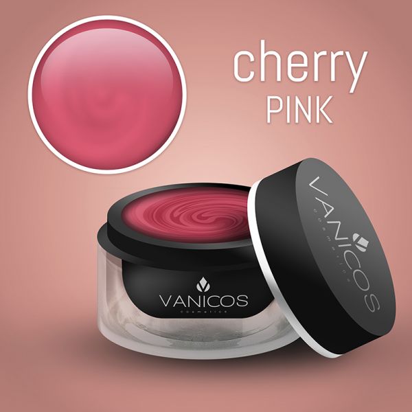 VANICOS Farbgel Cherry Pink Metalliceffekt