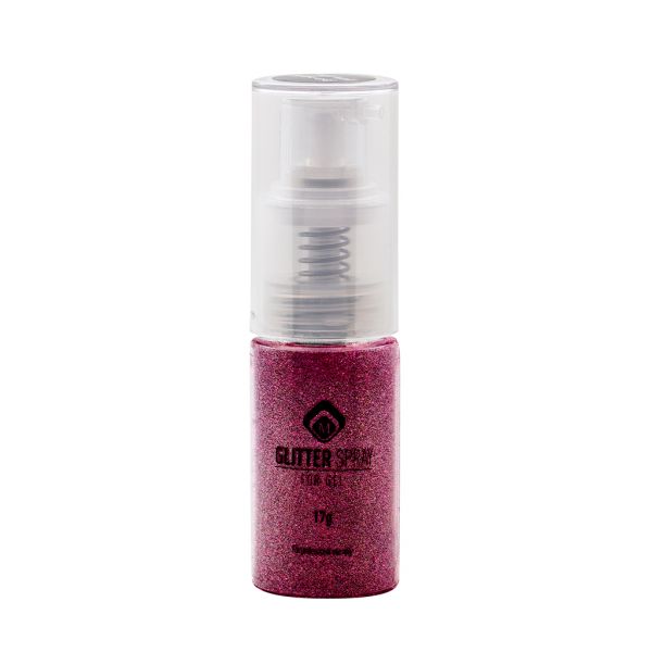 Glitterspray Mauve 17g