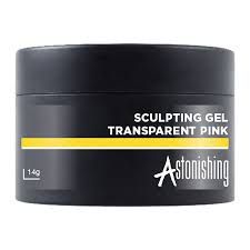 Astonishing Sculpting Gel Transparent Pink 14gr.