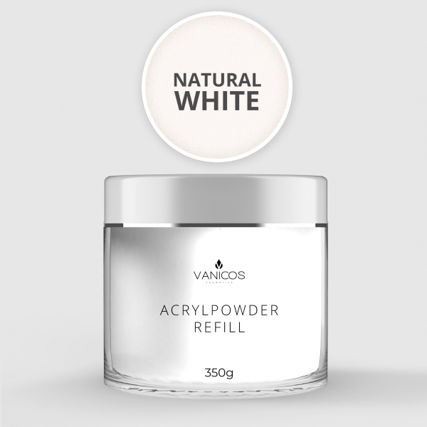 VANICOS Acrylpowder Natural White 350g
