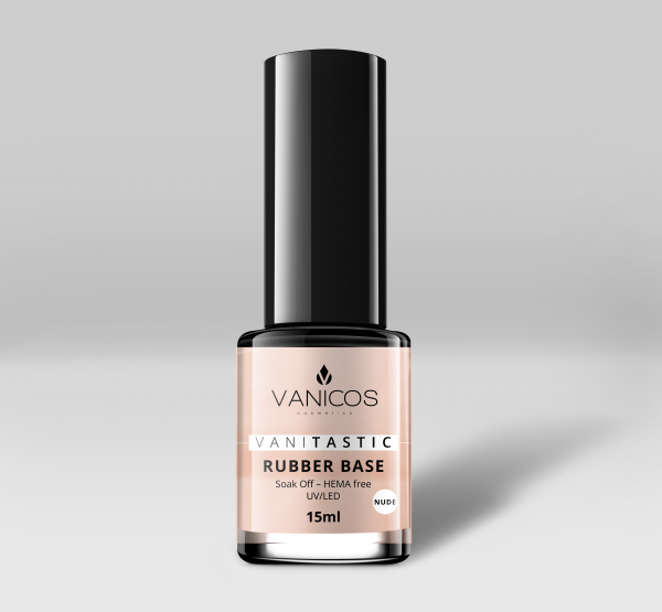 VANITASTIC Rubber Base Gel NUDE 15ml