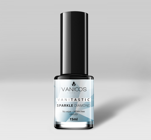 VANICOS VANITASTIC  SPARKLE DIAMOND Topgel  15ml