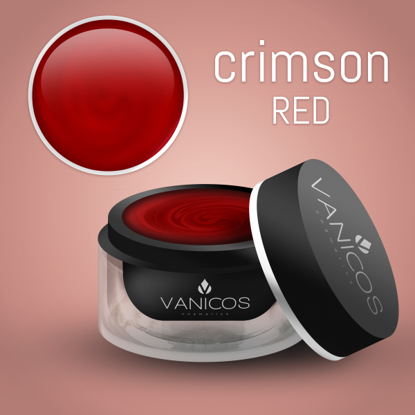 VANICOS Farbgel Crimson Red 5ml