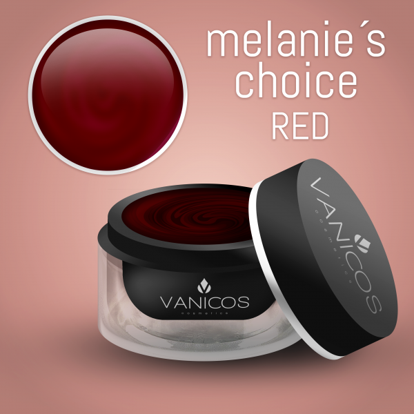 VANICOS Farbgel Melanie´s Choice Red 5ml