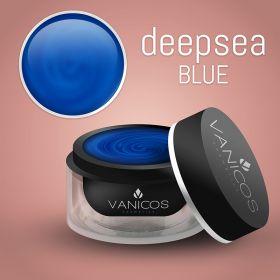 VANICOS Farbgel Deepsea blau Metalliceffekt