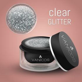 VANICOS Farbgel Clear Glitter