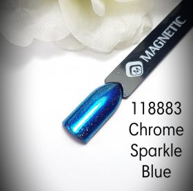 Magnetic Pigment Chrome Sparkle Blau