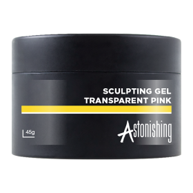 Astonishing Sculpting Gel Transparten Pink 45gr.