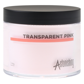 Acrylpowder Transparent Pink 100 g