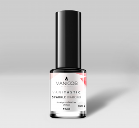 VANICOS VANITASTIC  SPARKLE DIAMOND Rose Topgel  15ml