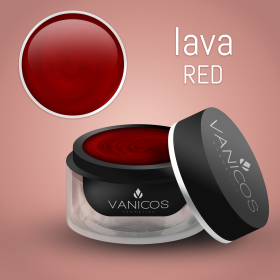 VANICOS Farbgel Lava Red 5ml